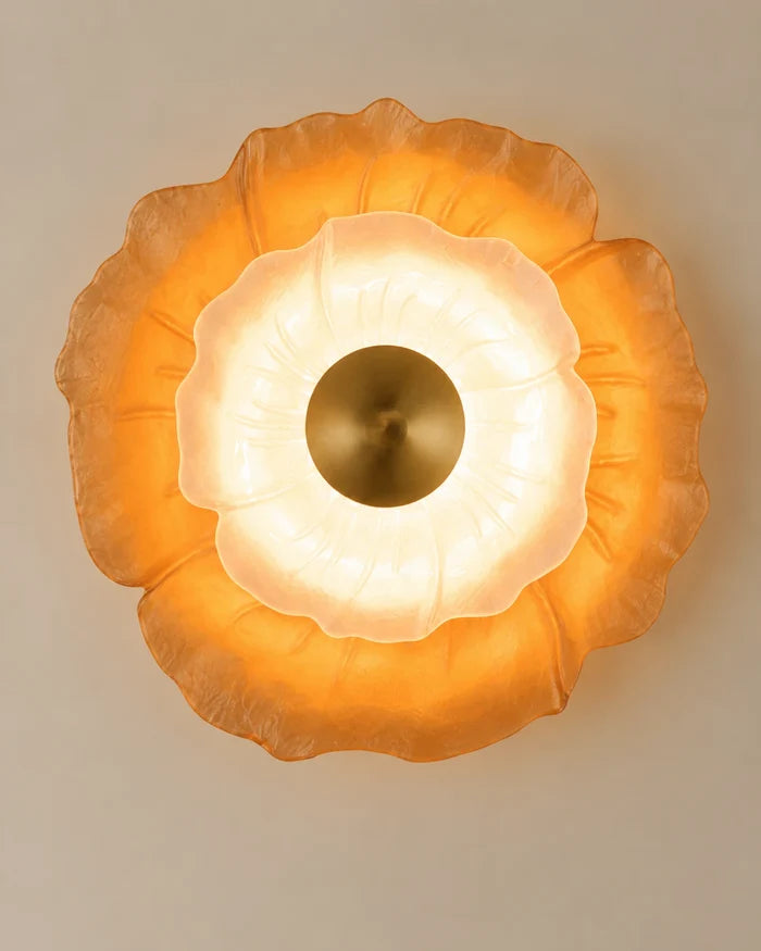 Solara Petal Glow Wall Light