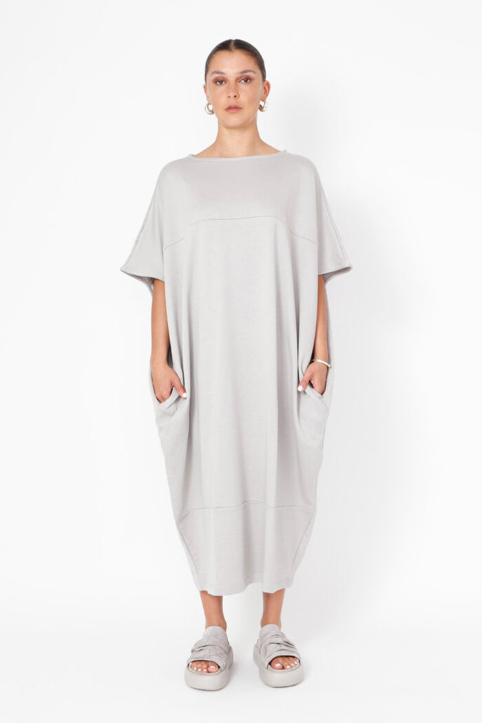 Sort Aarhus Oversized Dress with Pockets SA3102