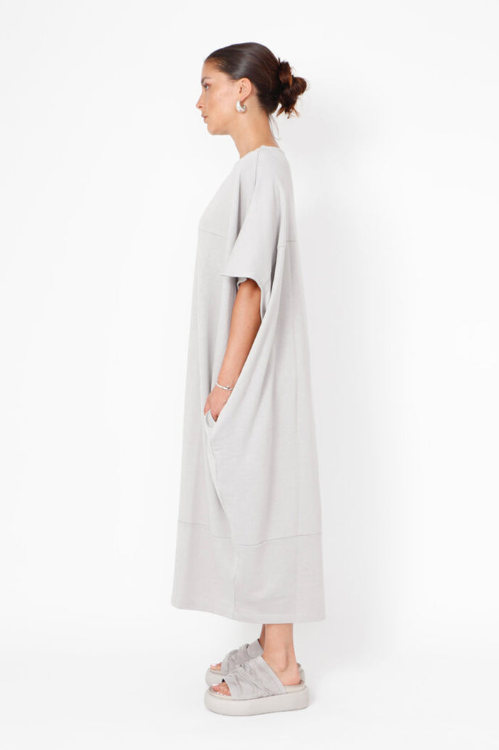 Sort Aarhus Oversized Dress with Pockets SA3102