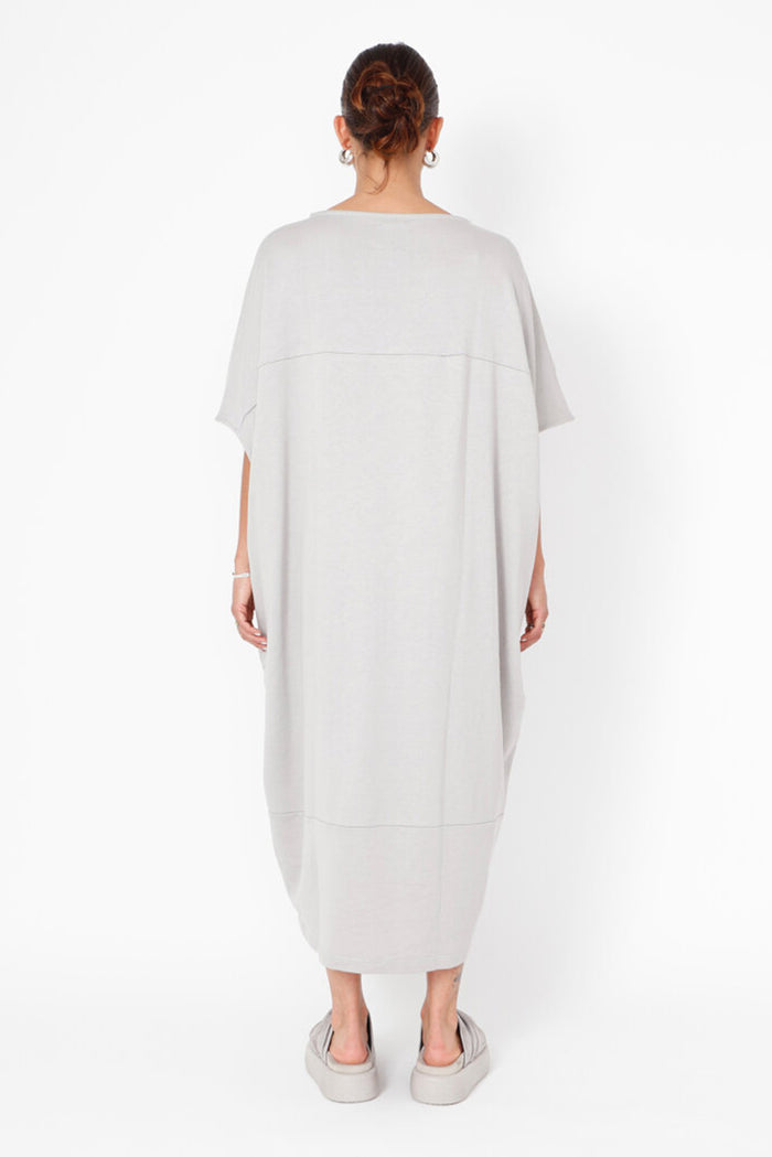 Sort Aarhus Oversized Dress with Pockets SA3102