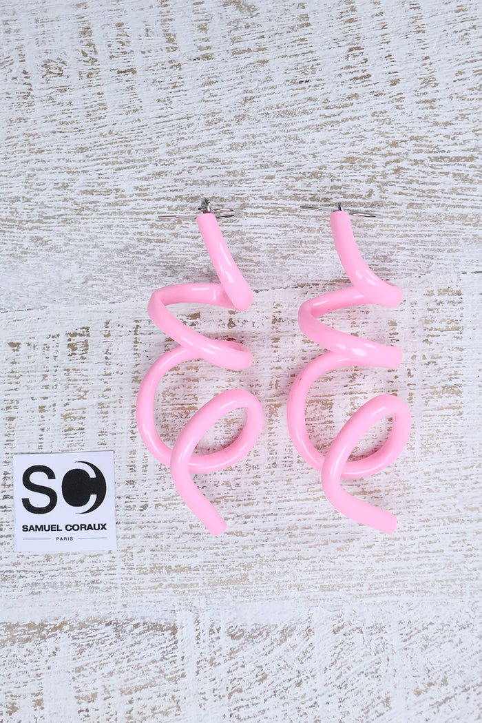 Squiggle Earrings - Many Colours