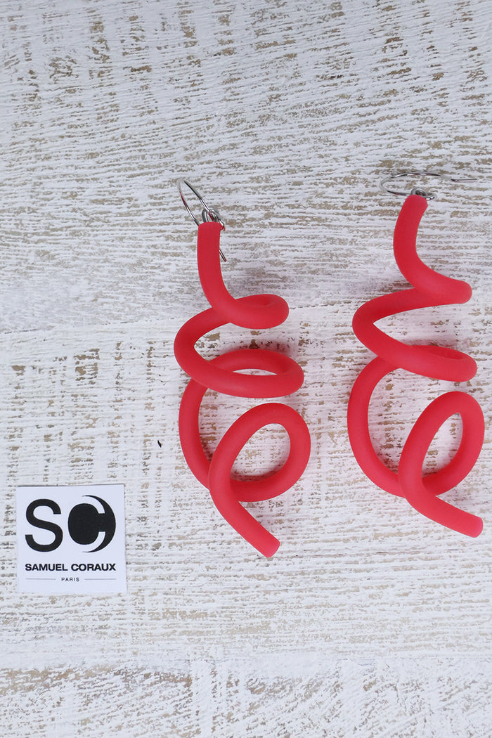 Squiggle Earrings - Many Colours