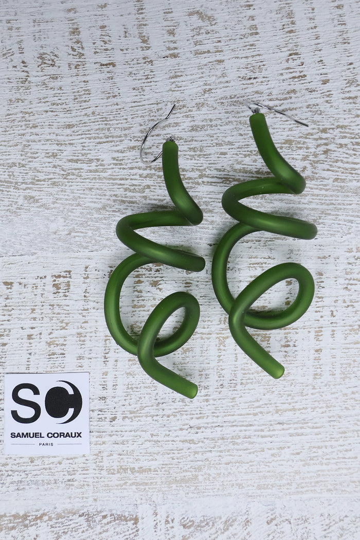 Squiggle Earrings - Many Colours
