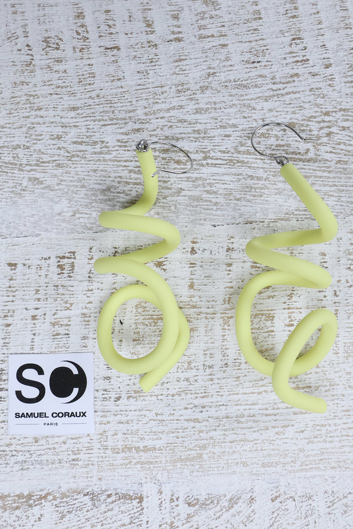 Squiggle Earrings - Many Colours