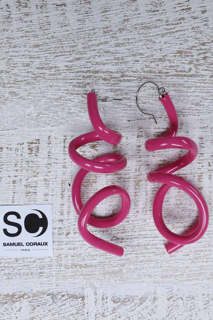 Squiggle Earrings - Many Colours