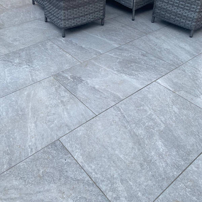 Stonehenge Grey 20mm Outdoor 60 x 90cm Porcelain Tile - 1.08sqm perbox