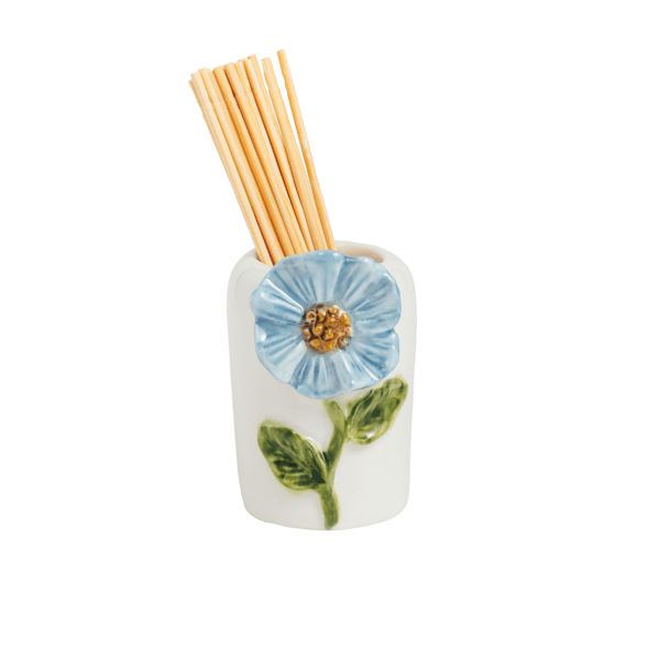 Stoneware Flower Toothpick Set