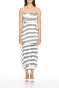 Striped Bodycon Cami Maxi Dress