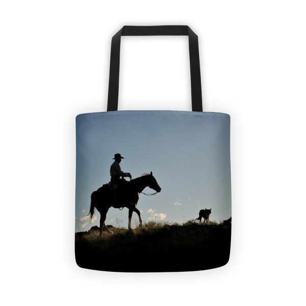 Sunset Ride Tote bag