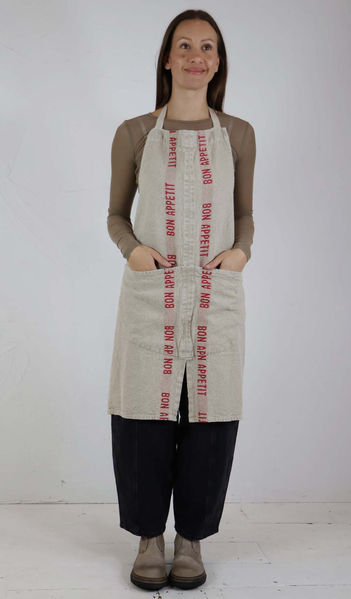Tablier Linen Bon Appetit Apron - 3 Colours