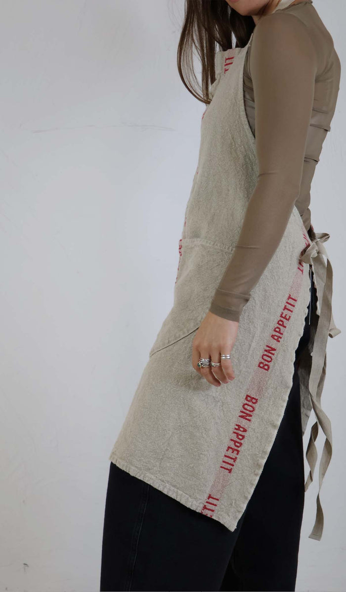 Tablier Linen Bon Appetit Apron - 3 Colours