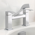 Tec Studio Bath Filler - Chrome