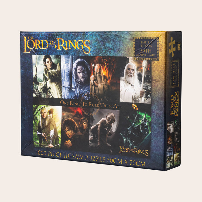 The Lord of the Rings™20th Anniversary Limited Edition 1000 Piece Jigsaw Puzzle