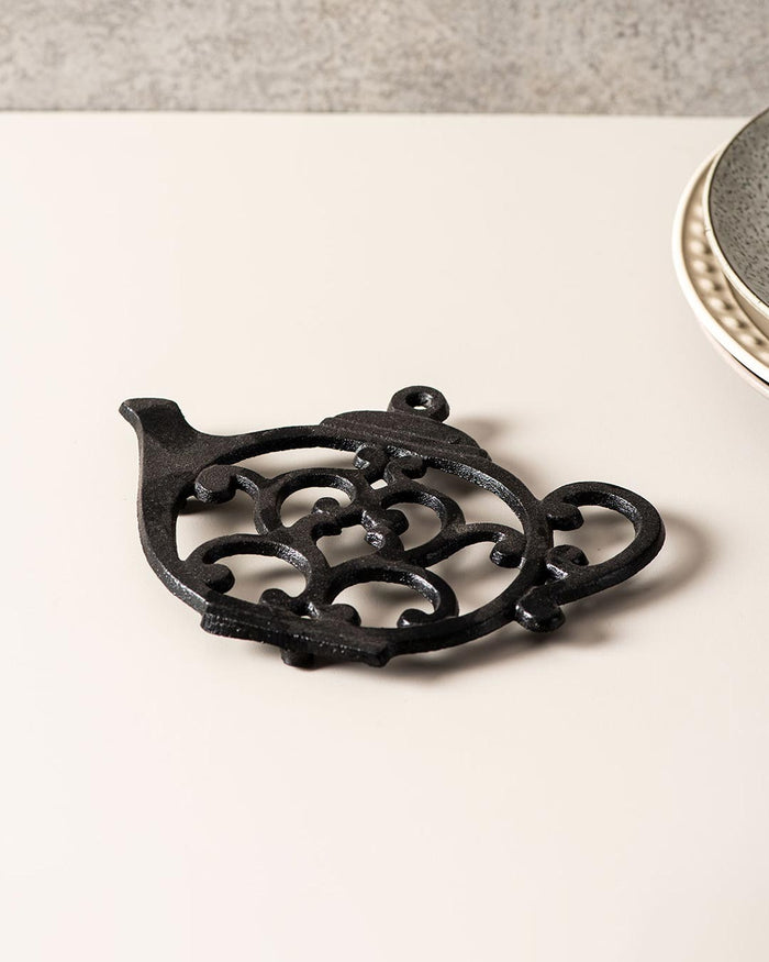 'The Teapot' Cast Iron Trivet - The Decor Kart