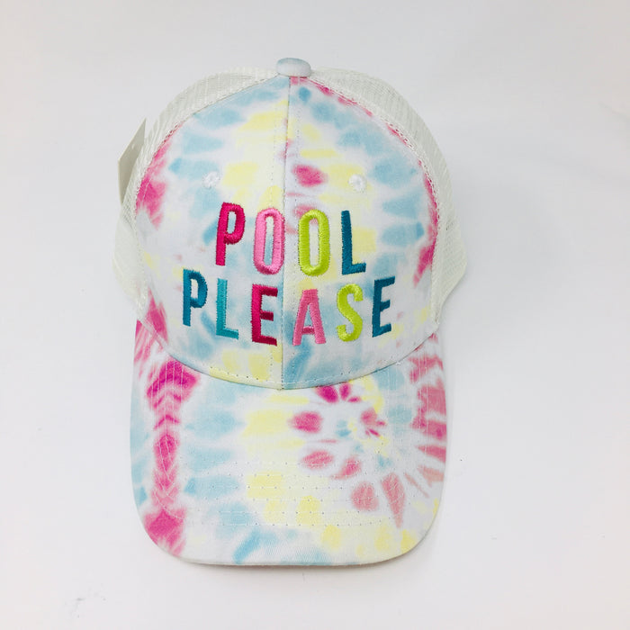 Tie Dye Trucker Hat — Katydid Collection, view 2