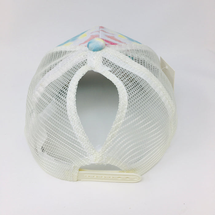 Tie Dye Trucker Hat — Katydid Collection, view 3