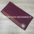Tooled Trim Western Saddle Pad, 34" x 35"