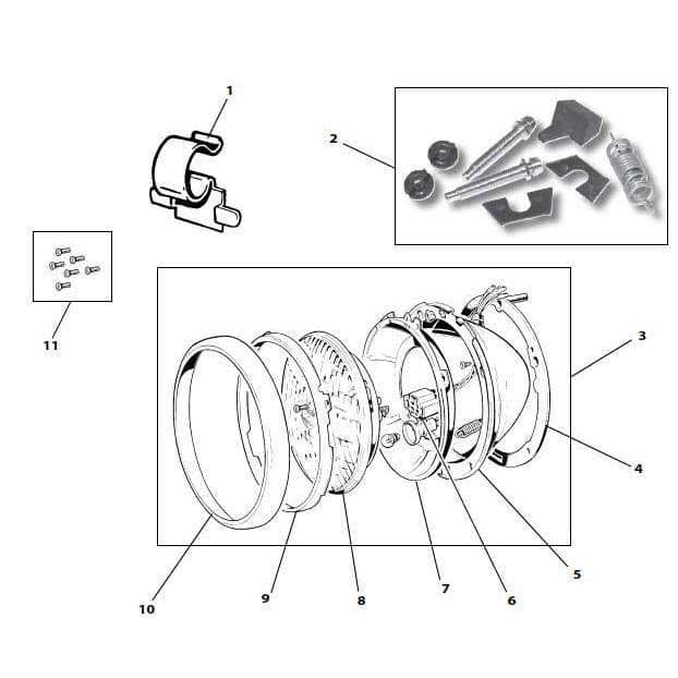 TR7 - BHM7058 ADJUSTER SET