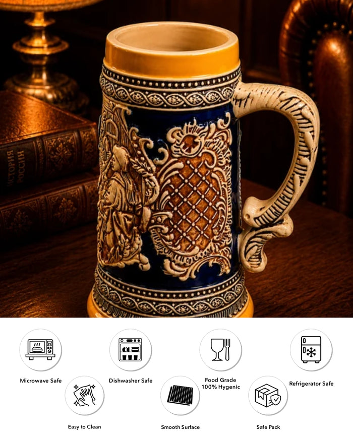 Traditional Bavarian - Vintage Stein Beer Mug