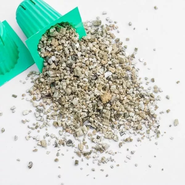 A very useful Vermiculite falling out of seedling tray.