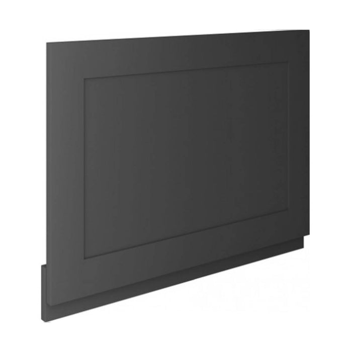 Victoriana 700mm End Bath Panel - Charcoal Grey