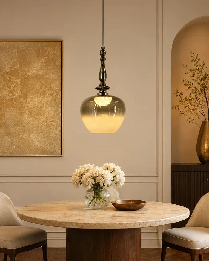 Virelle Ombre Glass Pendant Light