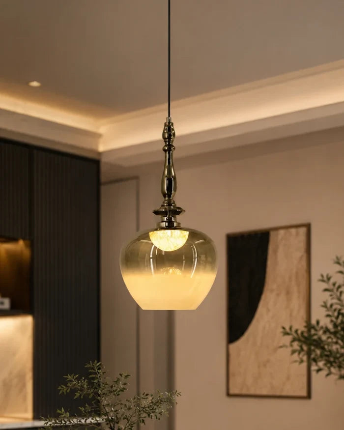 Virelle Ombre Glass Pendant Light