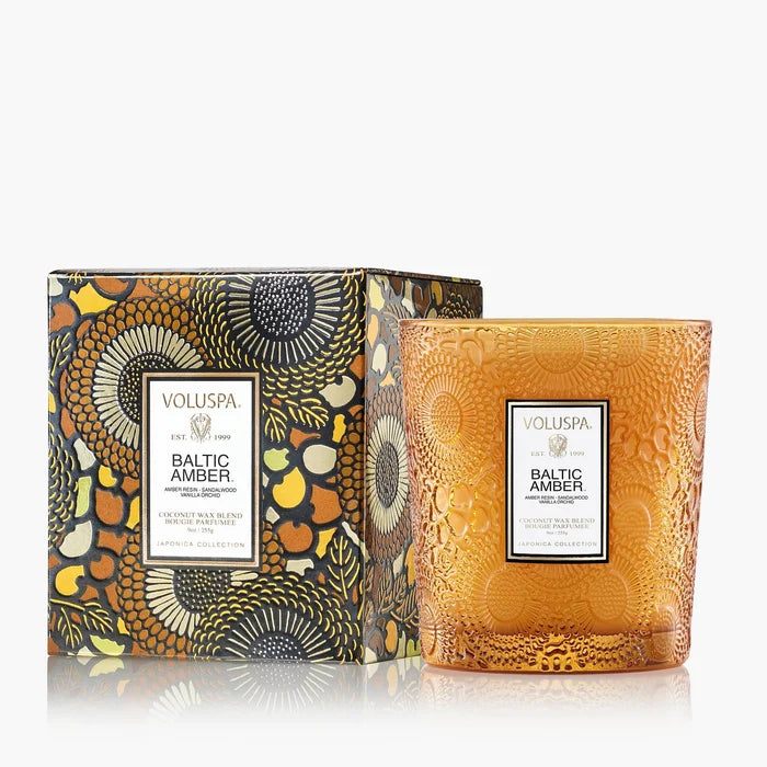 Voluspa 9oz Boxed Glass Candle
