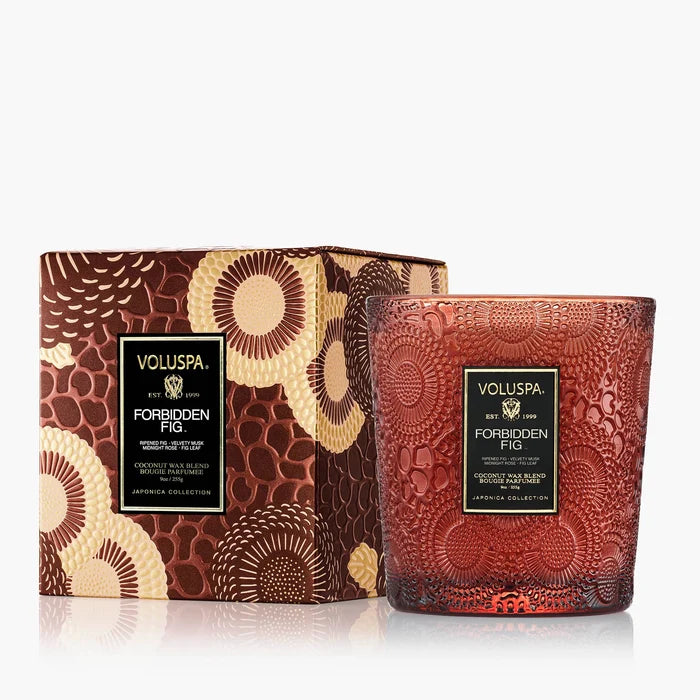Voluspa 9oz Boxed Glass Candle