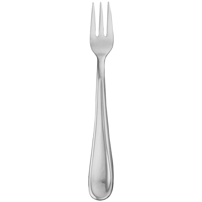 Walco 0415 Orbiter 6 1/8" 18/0 Stainless Steel Extra Heavy Weight Cocktail Fork - 12/Pack