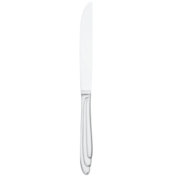 Walco 19451 Continuo 9 3/4" 18/10 Stainless Steel Extra Heavy Weight European Table Knife - 12/Pack