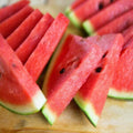 Fresh slices of watermelon