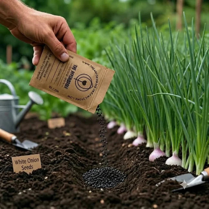 White Onion Seeds (10 Seeds)