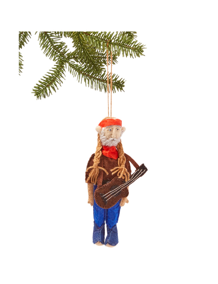 Willie Nelson Ornament
