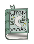 Witchy Woman Book Sticker