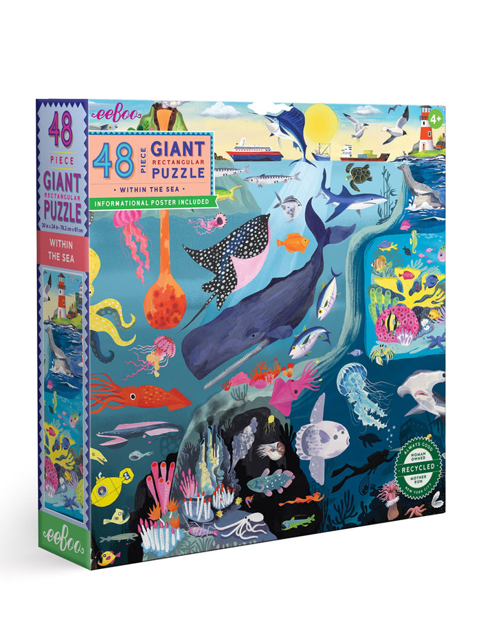 Within the Sea 48 Piece Giant Puzzle