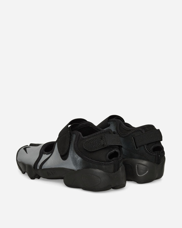 Nike Nike Air Rift Leather Women's Shoes Metallic Silver/Black Sandals and Slides Sandals and Mules IH3656-095