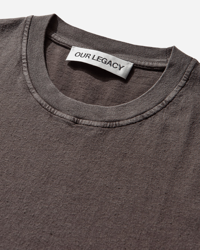 Our Legacy Wmns Classic T-Shirt Worn Brown Legacy Jersey T-Shirts Shortsleeve W2266CT 001