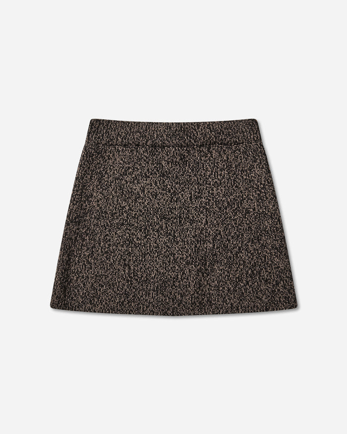 Our Legacy Wmns Sculpt Skirt Bear Twist Mouline Wool Skirts Midi W4253SBT 001