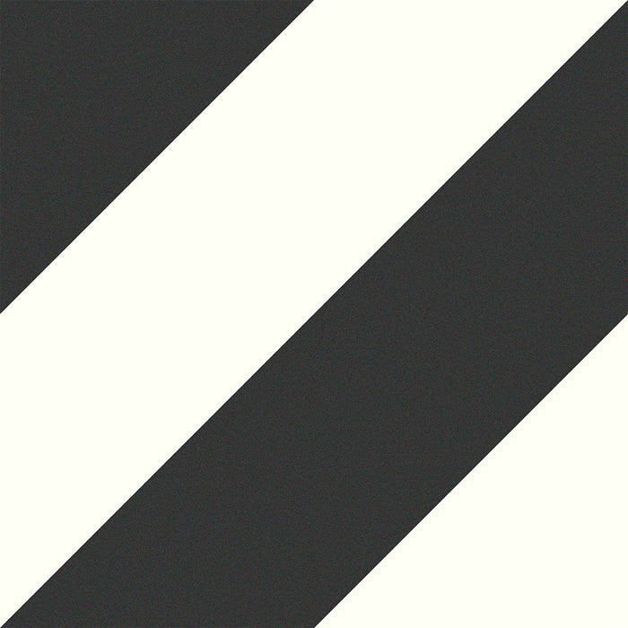 Zebra Black 22.3 x 22.3cm Porcelain Pattern Tile - 1.15 sqm perbox