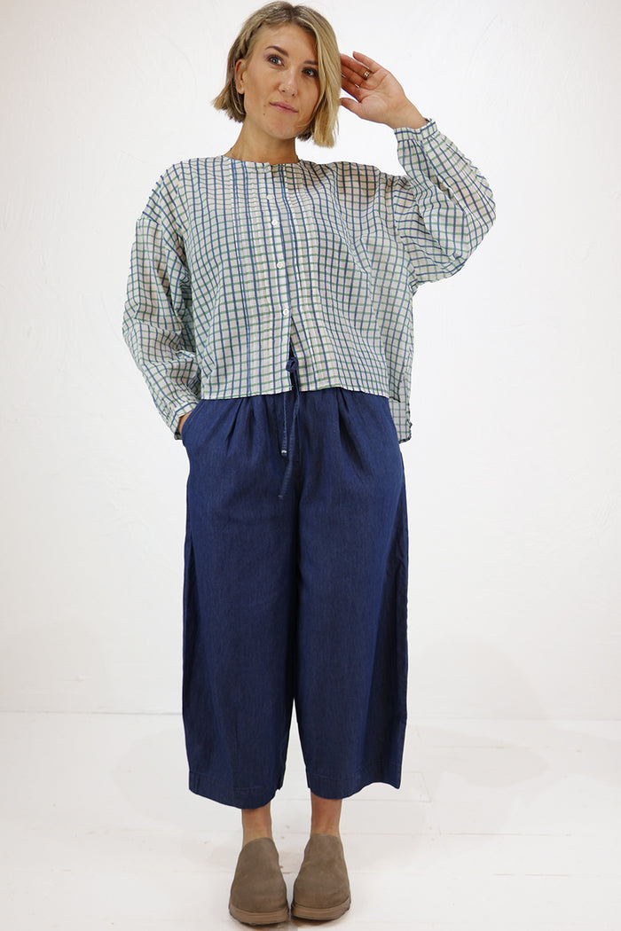 Zen Ethic Checked Juliet Shirt