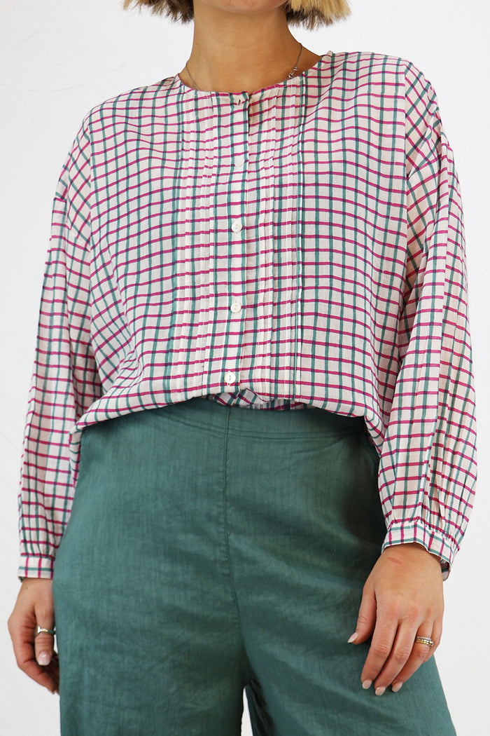 Zen Ethic Checked Juliet Shirt