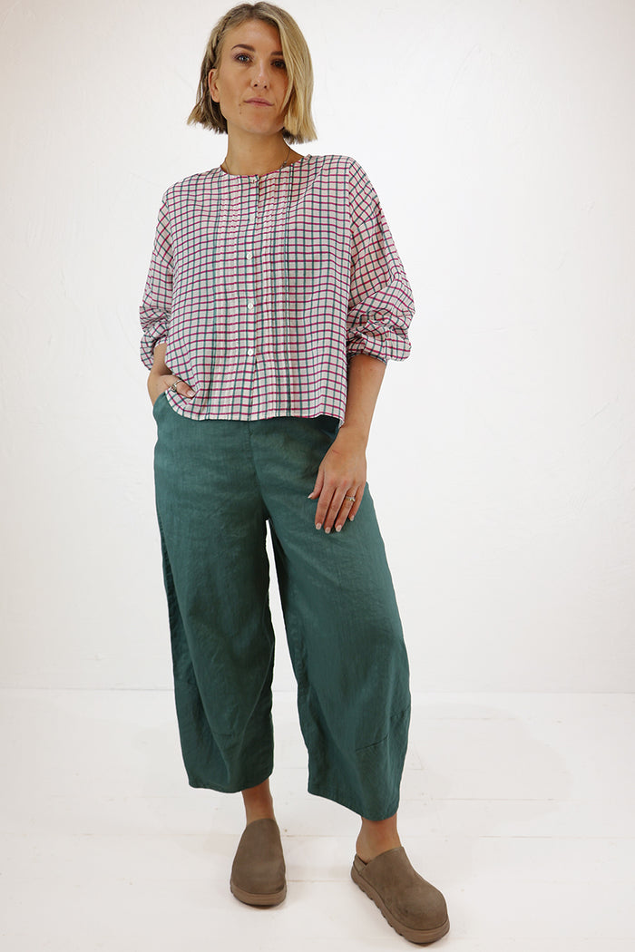 Zen Ethic Checked Juliet Shirt