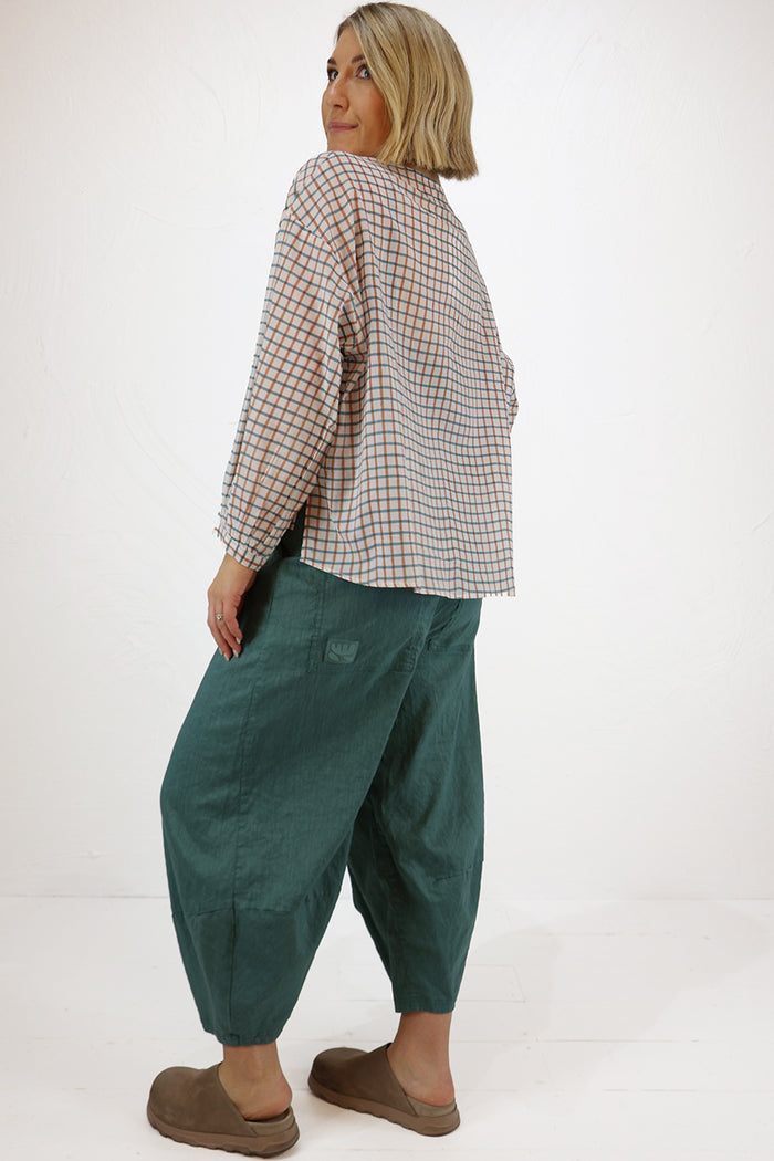Zen Ethic Checked Juliet Shirt