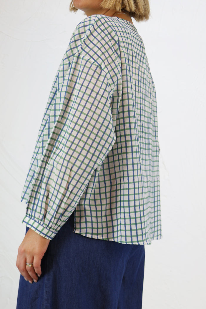 Zen Ethic Checked Juliet Shirt