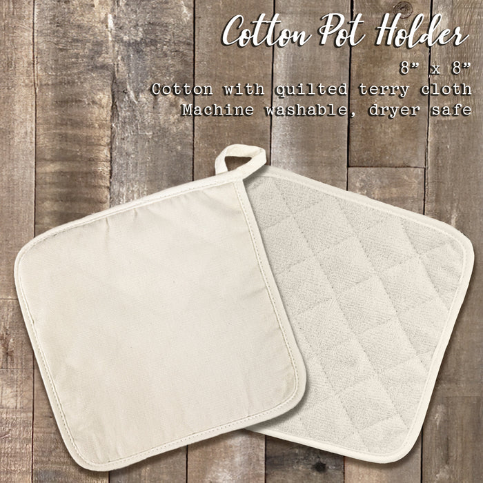 Zip Code - Custom Cotton Pot Holder